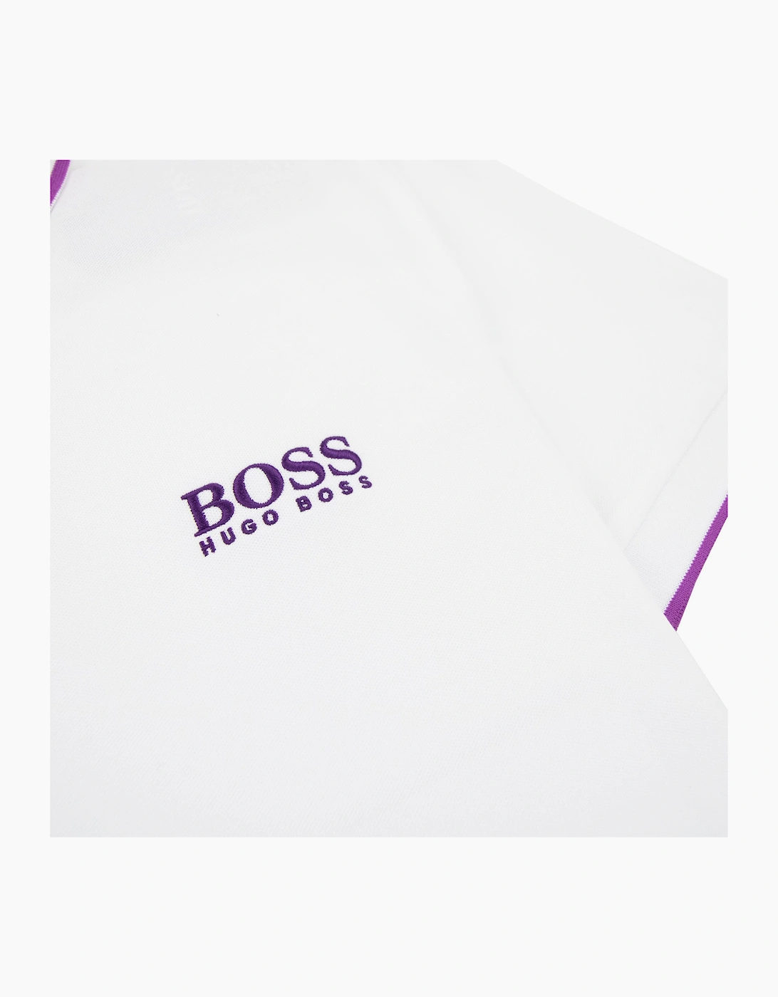Hugo Boss Paddy Pro Golf Polo Shirt White 105