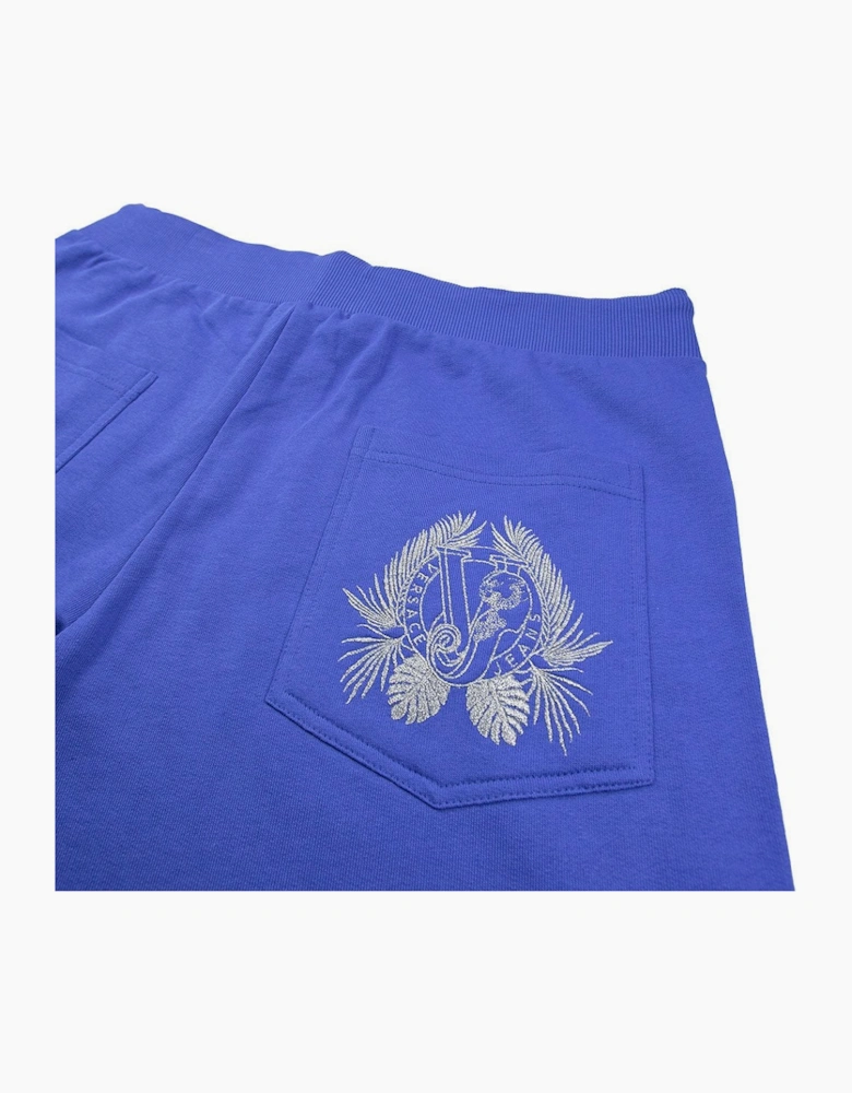 Versace Jeans Logo Shorts Electric Blue