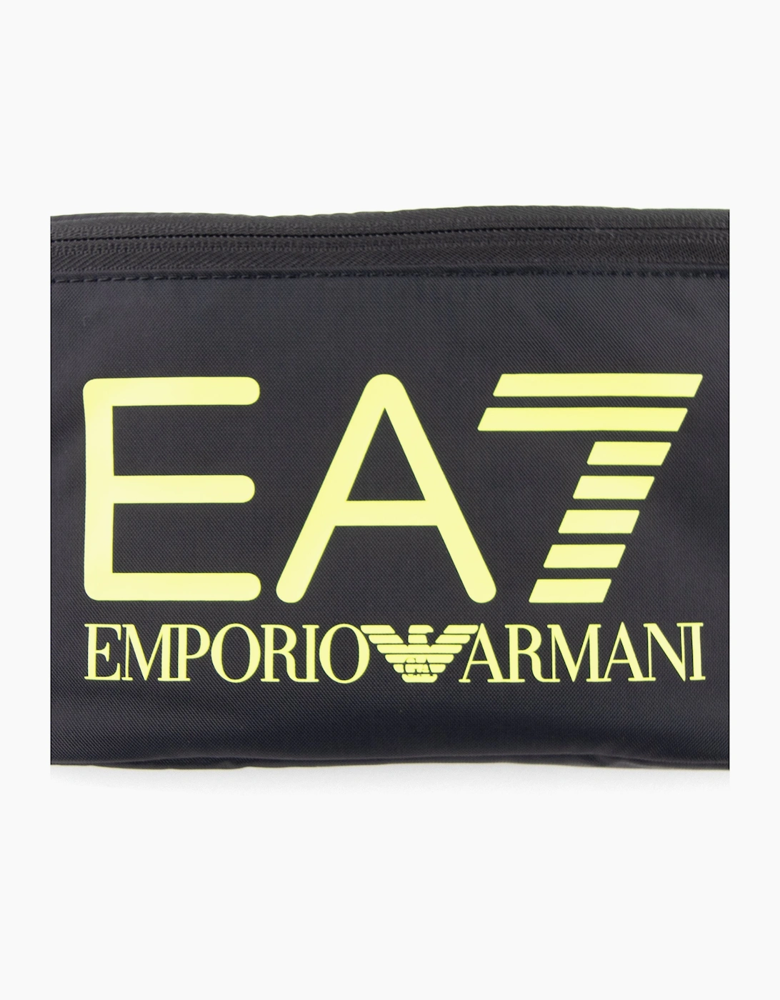 EA7 Logo Belt Bag Black/Yellow