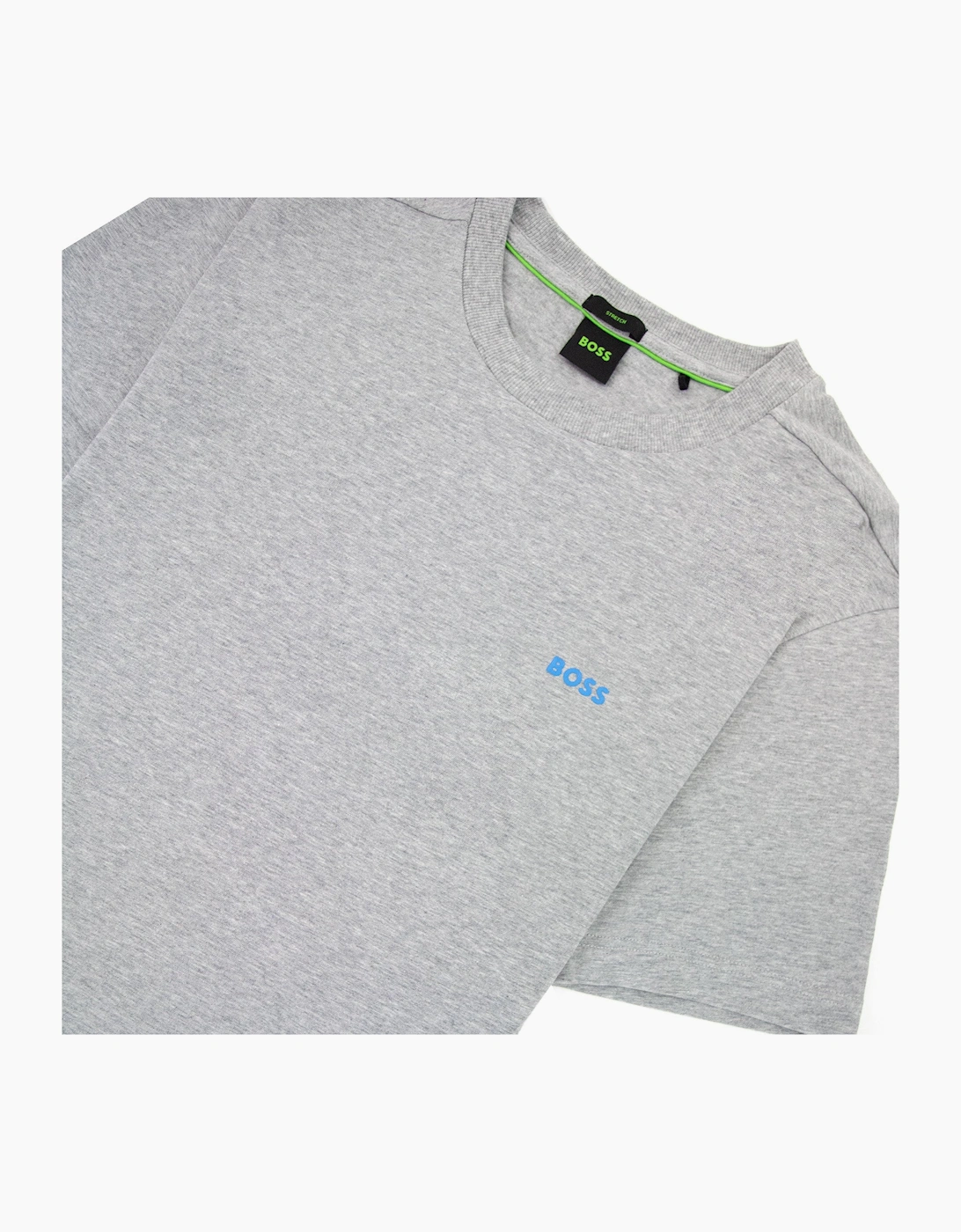 Hugo Boss Tee Contrast Logo T Shirt Grey 059