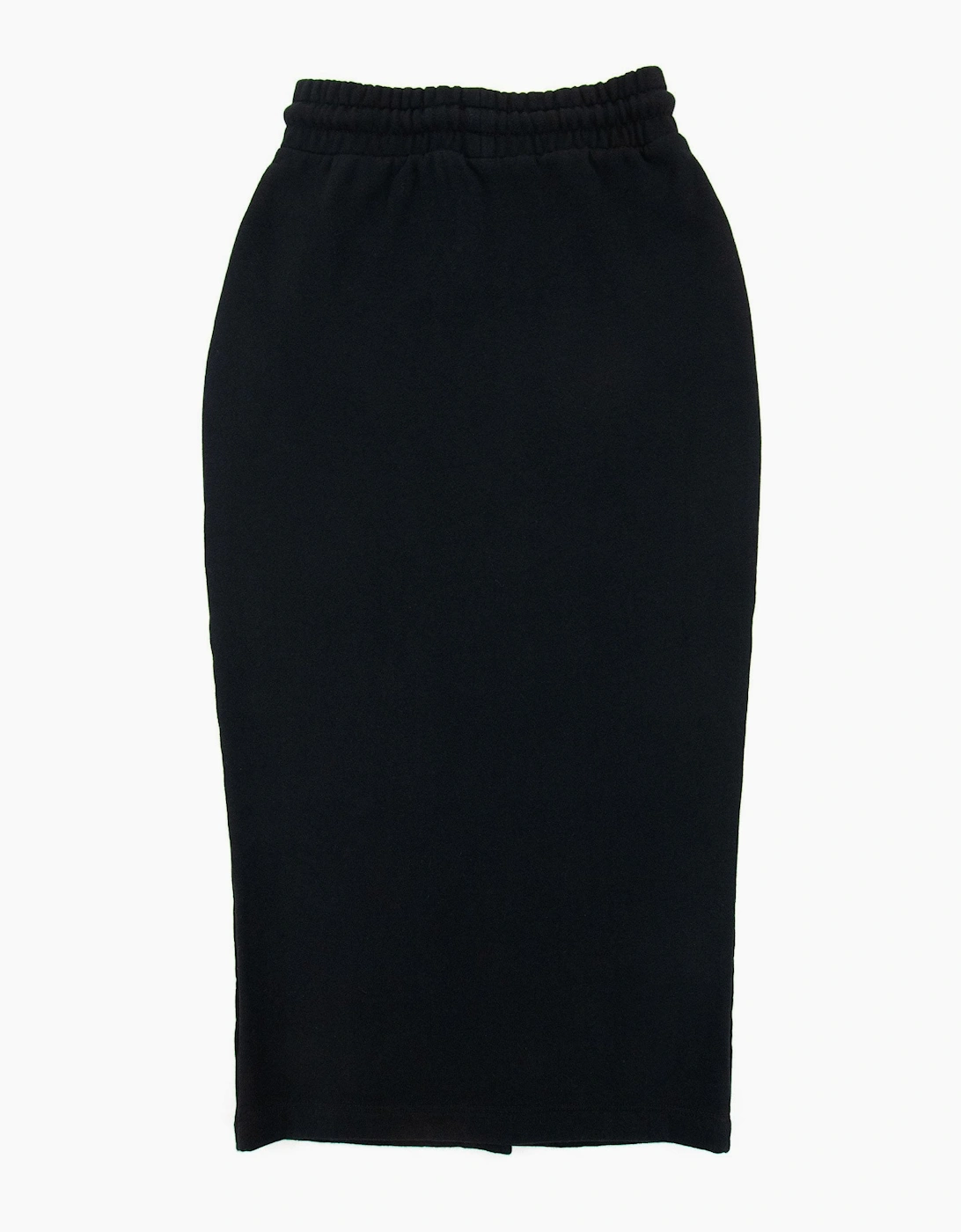 Off White Women Logo Midi Skirt Black/white
