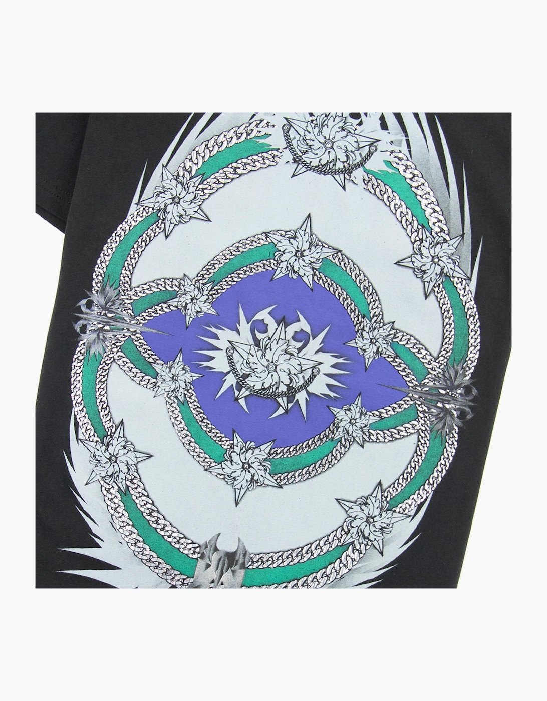 Versace Jeans Military Stars T-shirt Black
