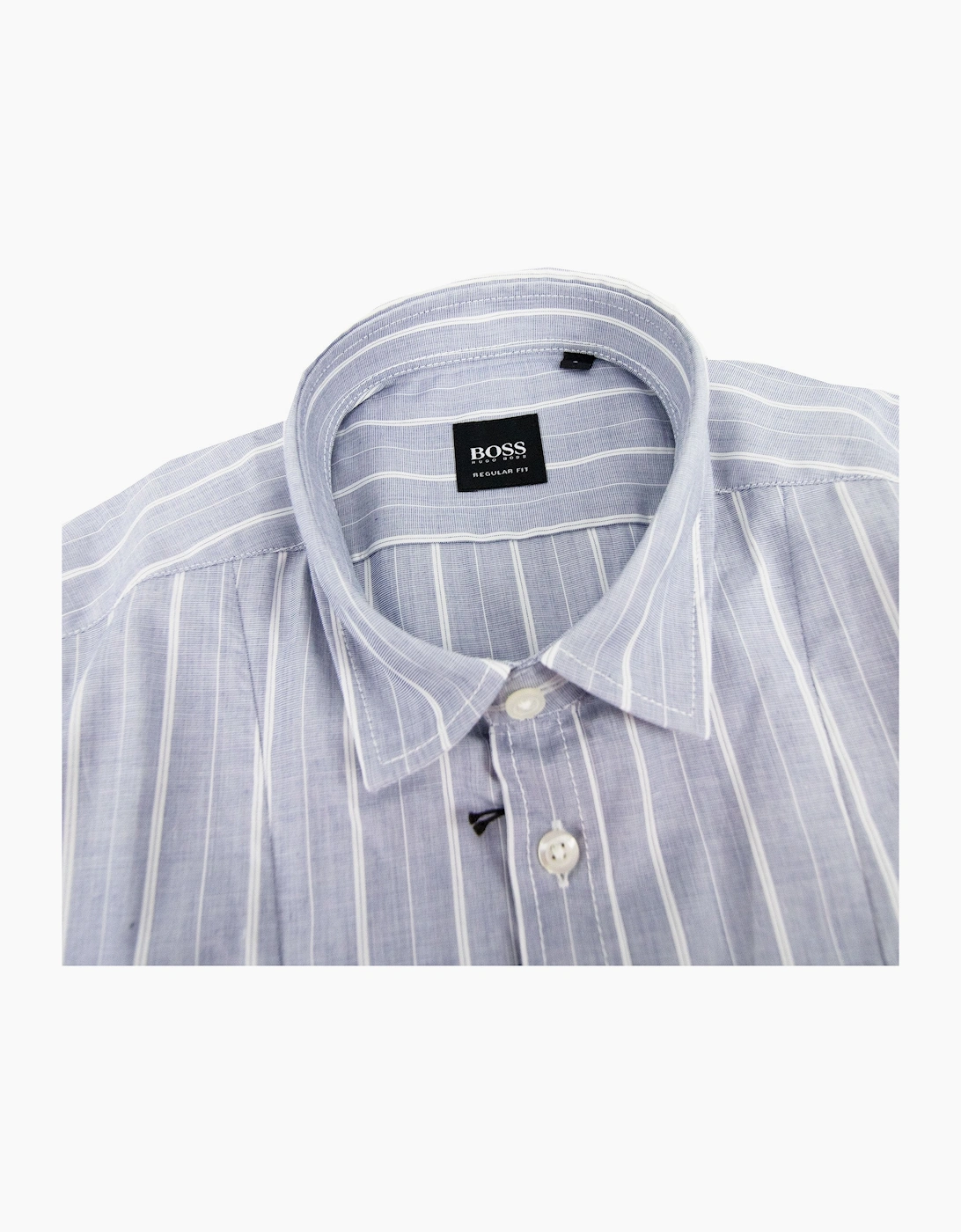 Hugo Boss Navada Stripe L/s Shirt Sky Blue SA30