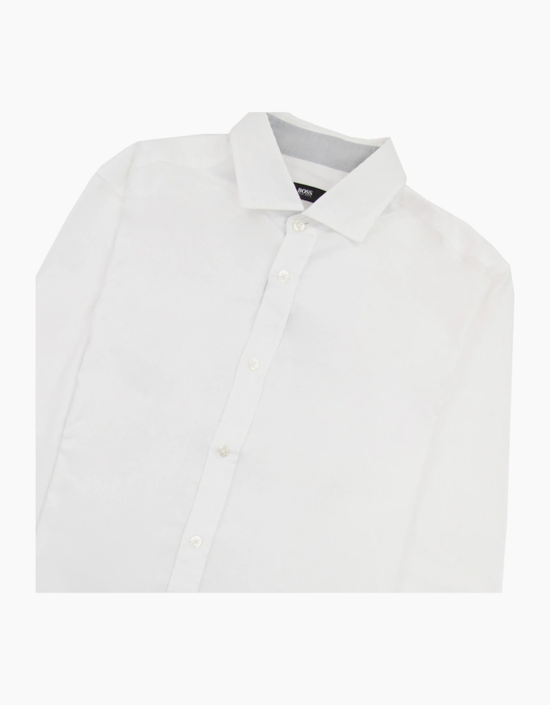 Hugo Boss Ridley_2 Pure Cotton Shirt White