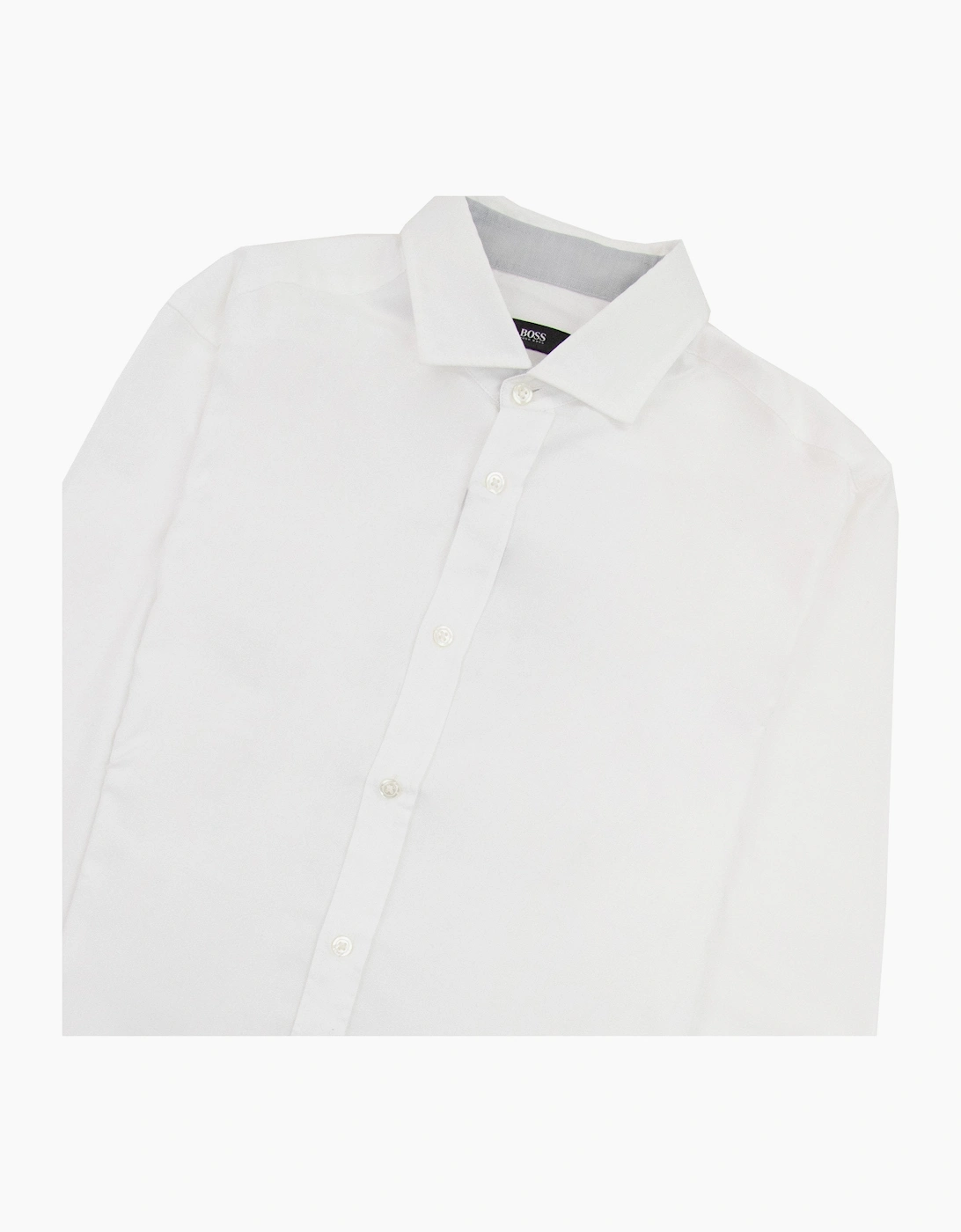 Hugo Boss Ridley_2 Pure Cotton Shirt White