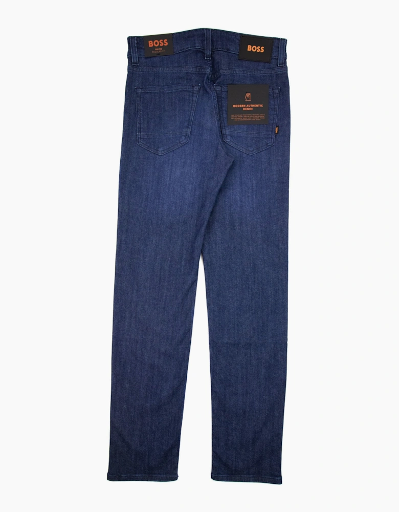 Hugo Boss Maine Regular Fit Jeans Dark Blue 405