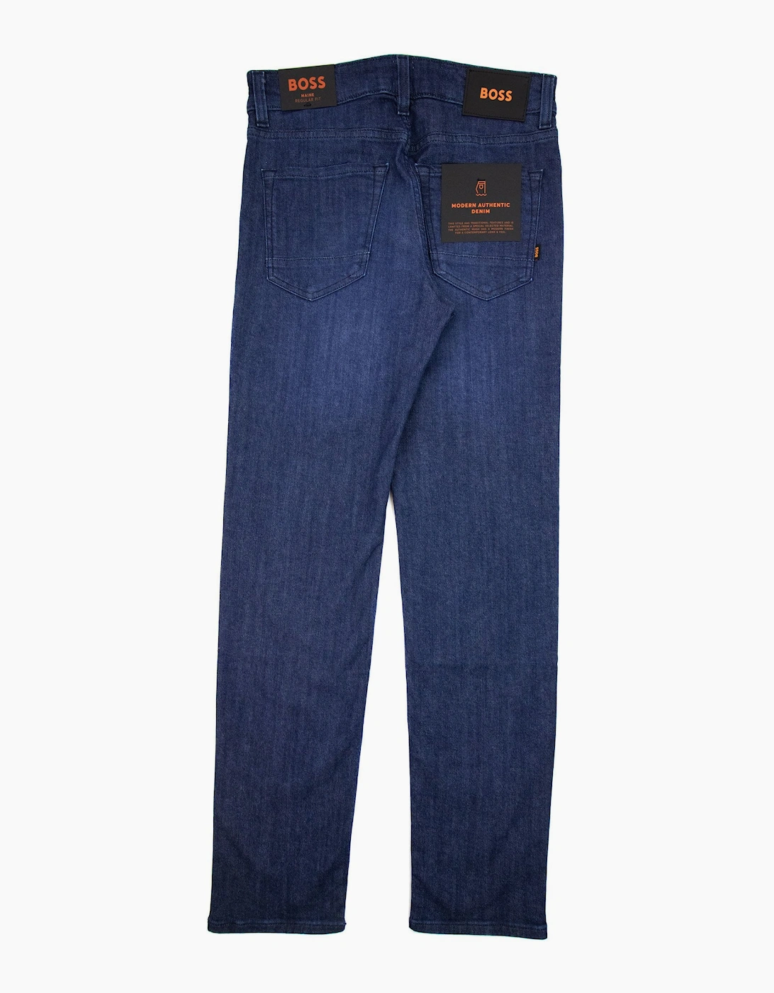 Hugo Boss Maine Regular Fit Jeans Dark Blue 405