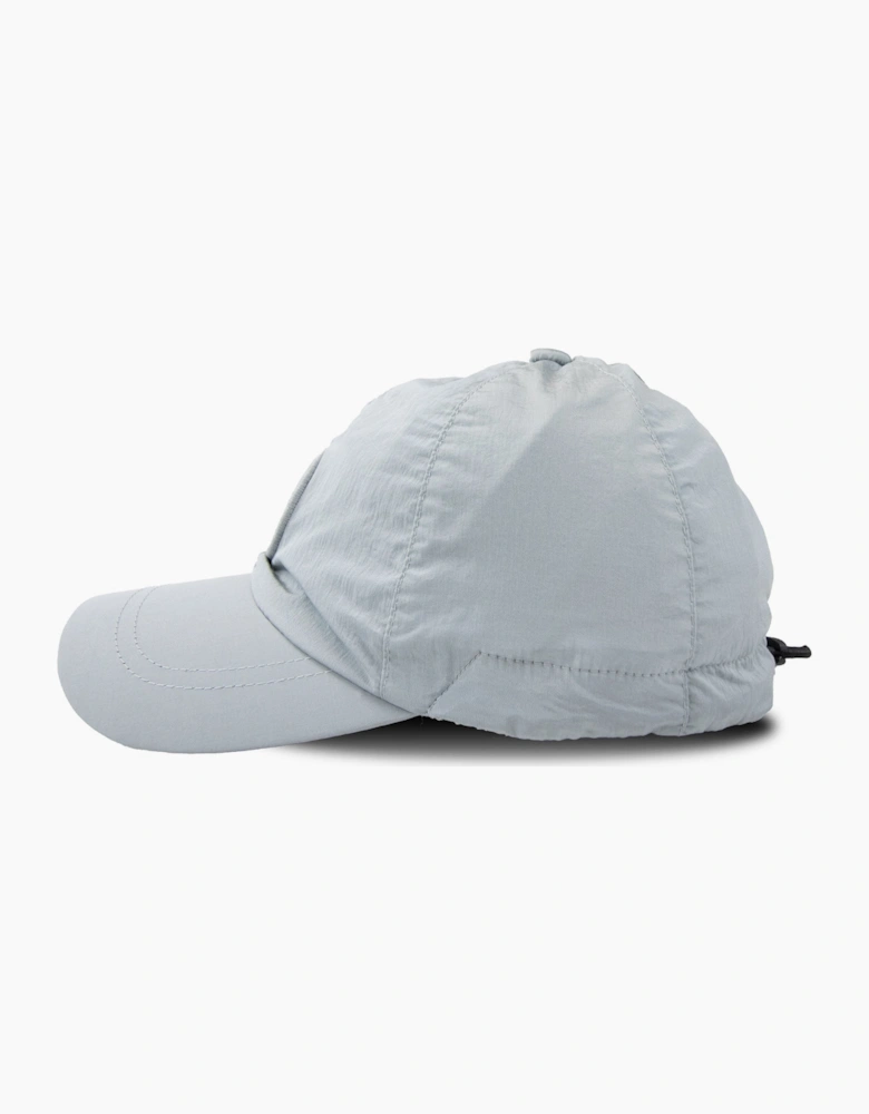 Stone Island Junior 90364 Nylon Metal Embroidered Cap Dust Grey V0064