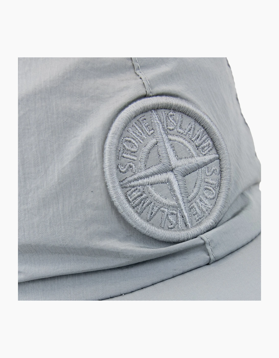 Stone Island Junior 90364 Nylon Metal Embroidered Cap Dust Grey V0064