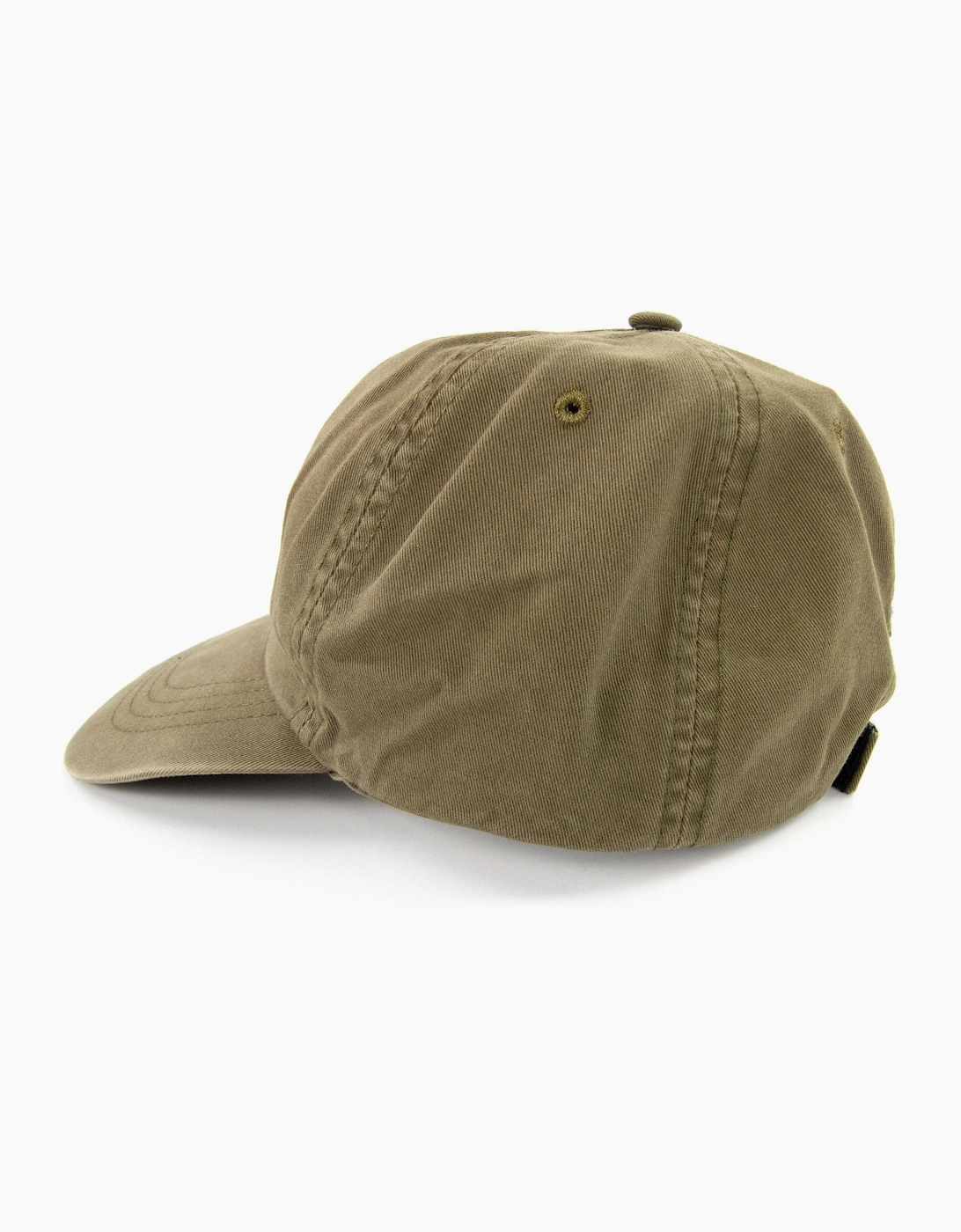 Off White Slanted Logo Baseball Cap Green