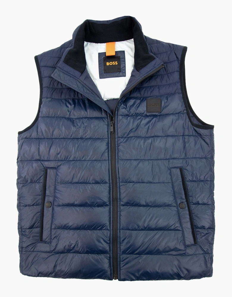 Hugo Boss Odeno Padded Gilet Navy 404