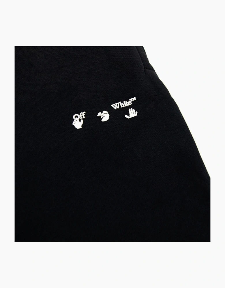Off White Ow Logo Slim Sweatpant Black/white