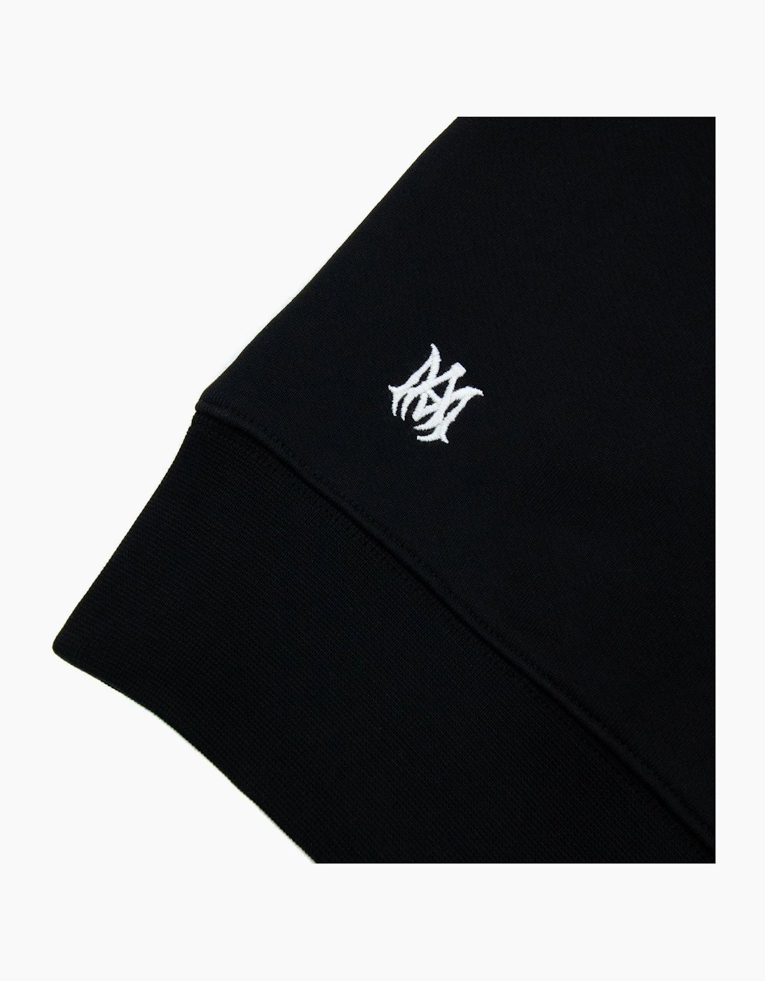 Amiri Script Logo Crew Neck Sweatshirt Black