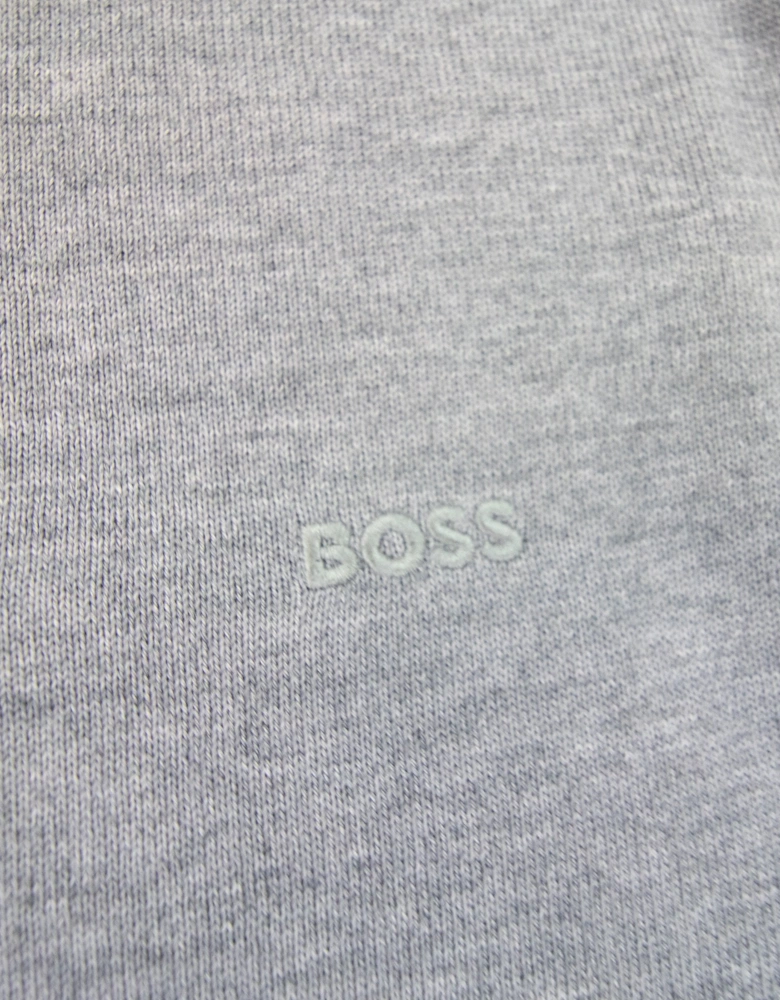 Hugo Boss Botto-l Embroidered Logo With Responsible Wool Swe Grey 041