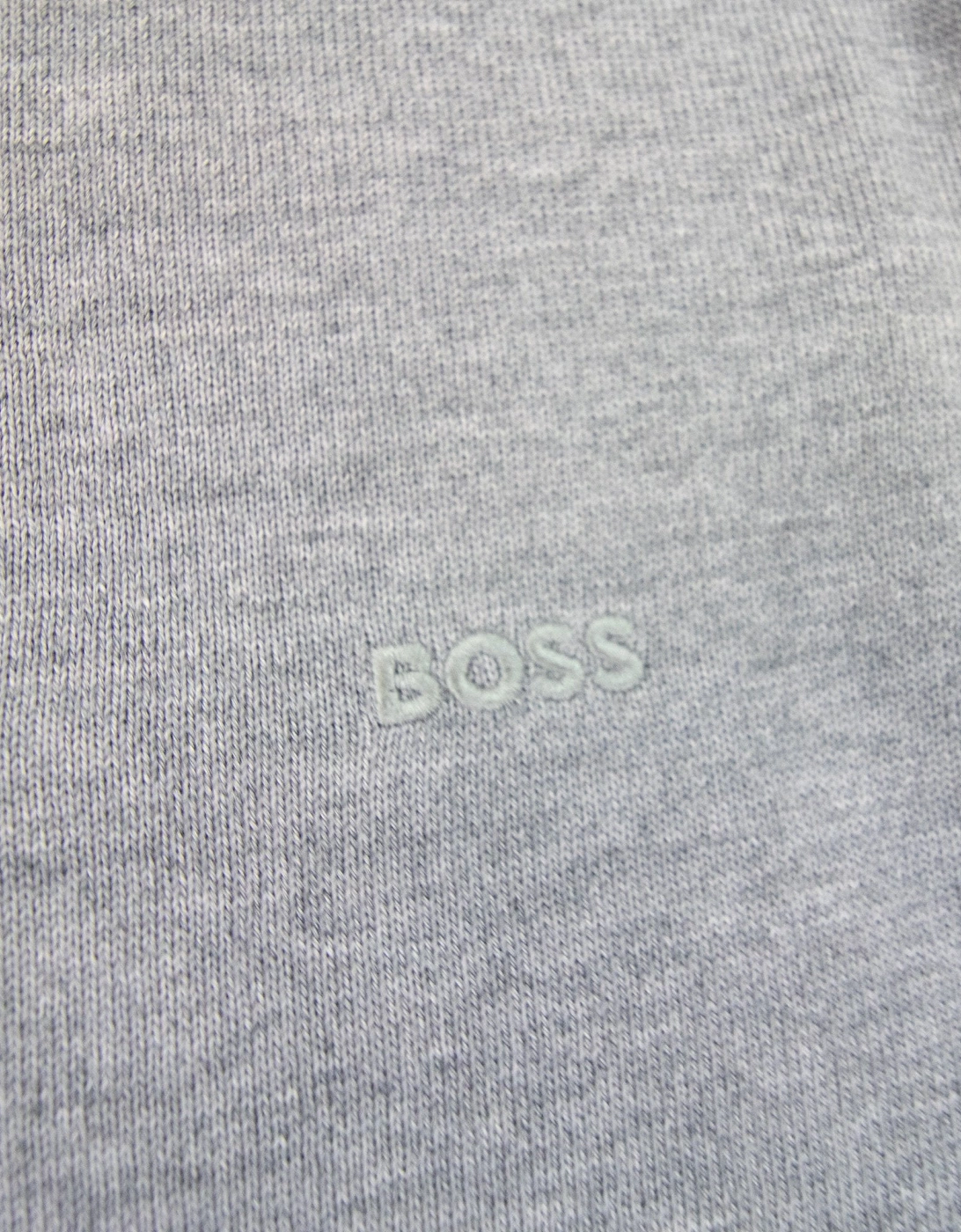 Hugo Boss Botto-l Embroidered Logo With Responsible Wool Swe Grey 041