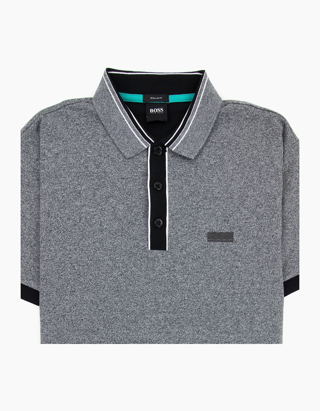 Hugo Boss Paddy 2 S/s Polo Grey Marl