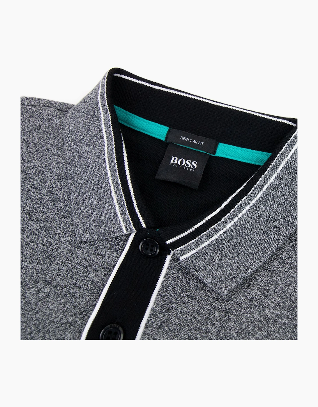 Hugo Boss Paddy 2 S/s Polo Grey Marl