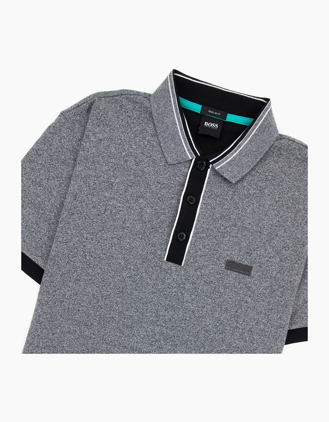 Hugo Boss Paddy 2 S/s Polo Grey Marl
