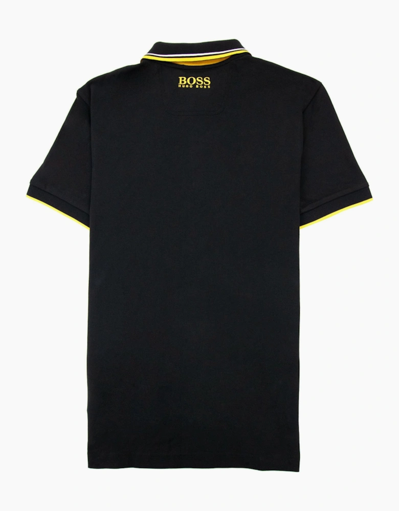 Hugo Boss Paddy Pro Golf Polo Shirt Black 001