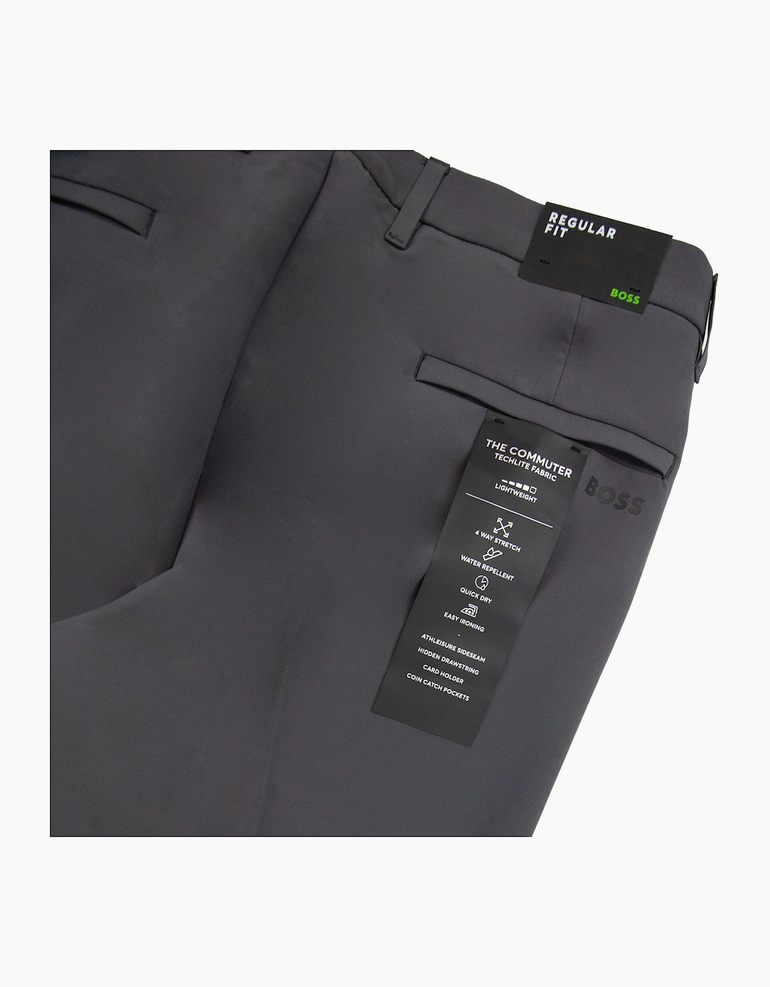 Hugo Boss T Commuter Regular Fit Water Replant Trouser Grey 027