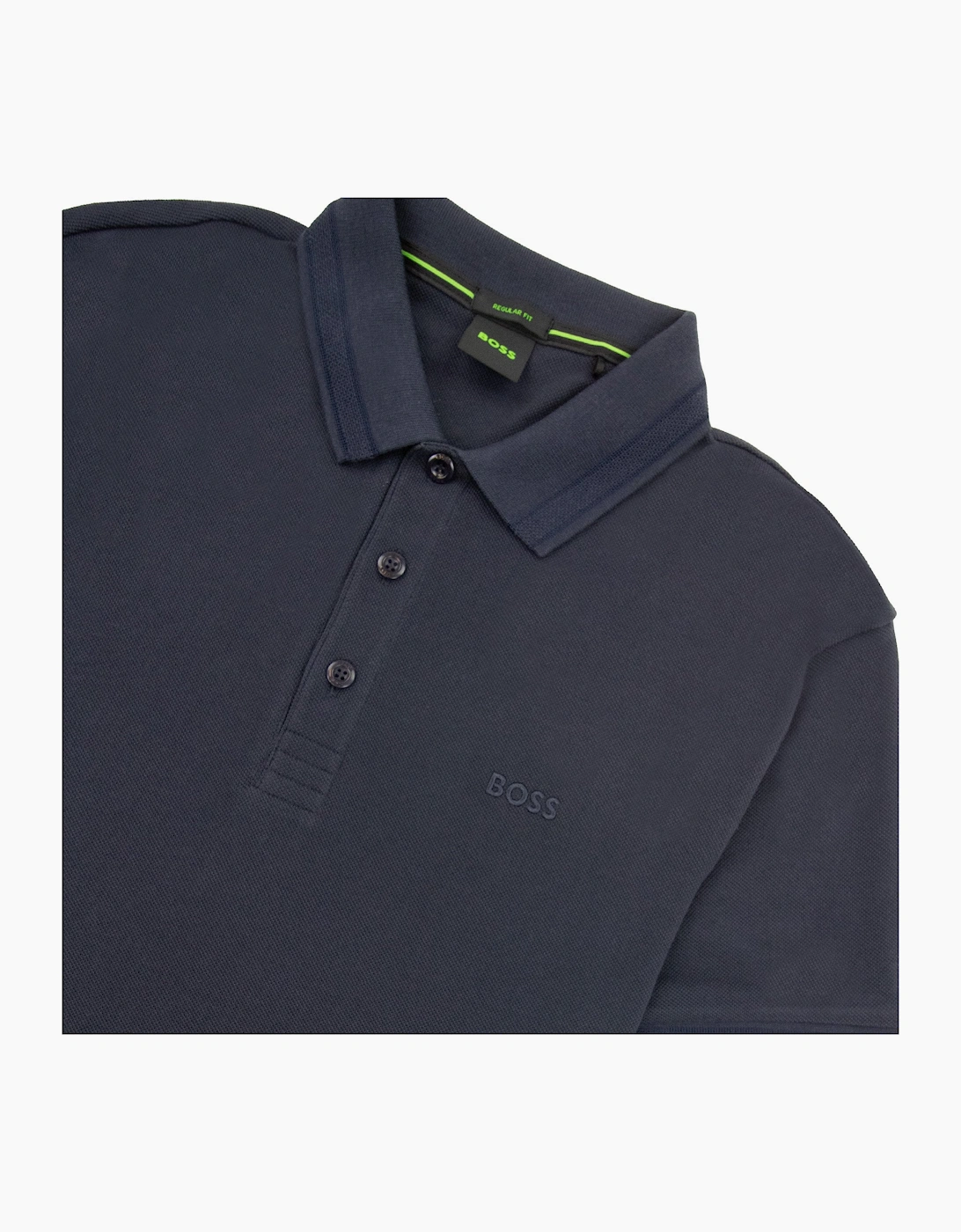 Hugo Boss Paddy Embroidered Logo Polo Navy 4112