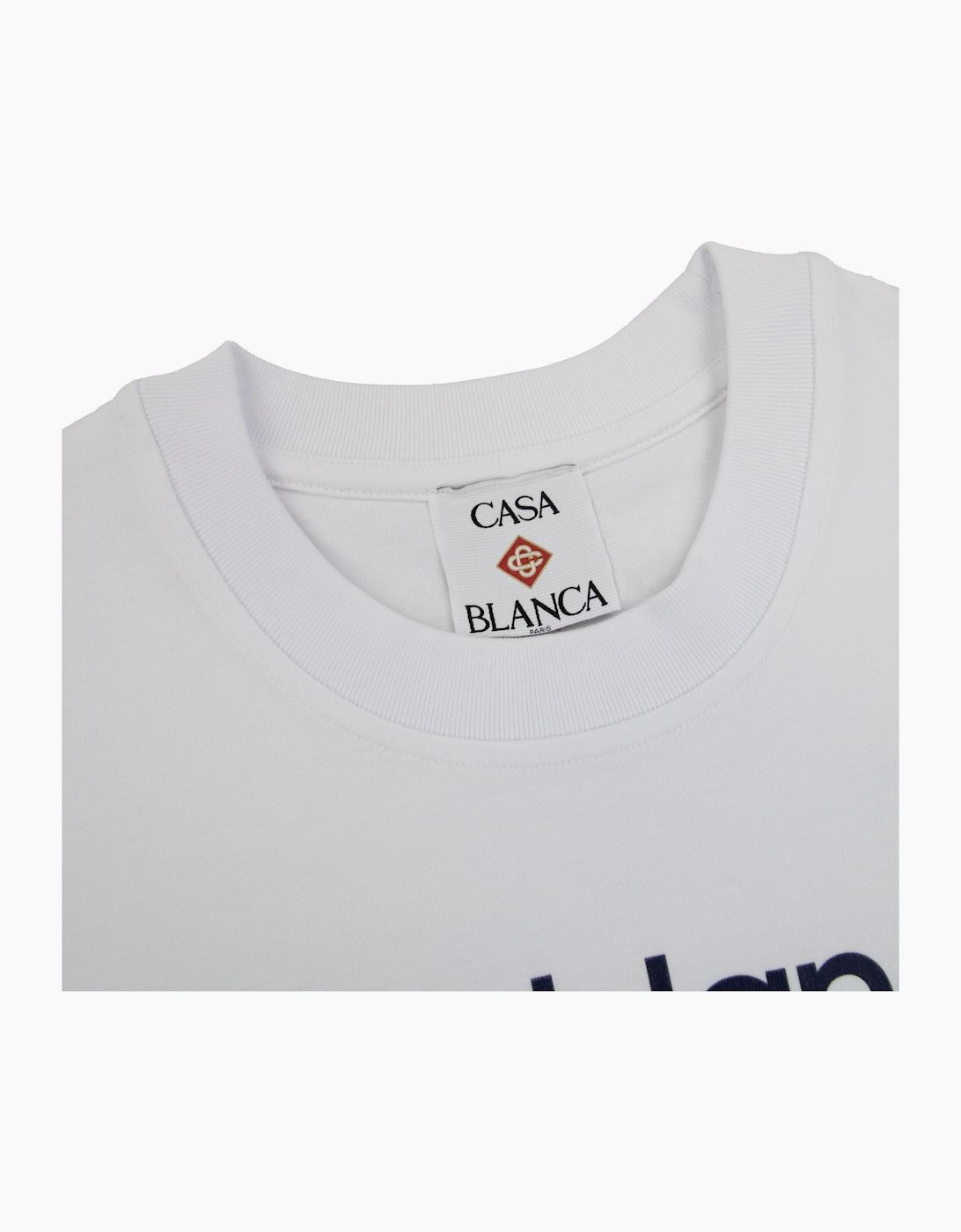 Casablanca Tennis Club Icon Printed T-shirt White