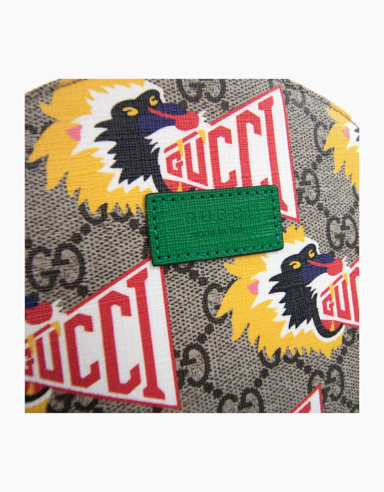 Gucci Junior Tiger Print Logo Backpack Multi