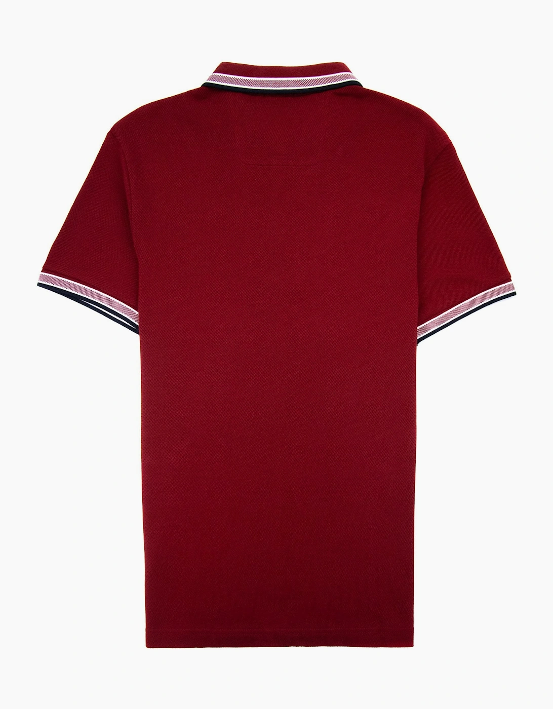 Hugo Boss Paddy Embroidered Logo Polo Burgundy 607