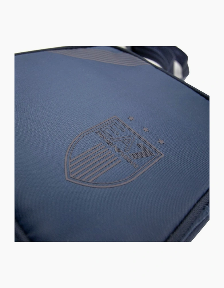 EA7 Soccer Badge Bag Blue