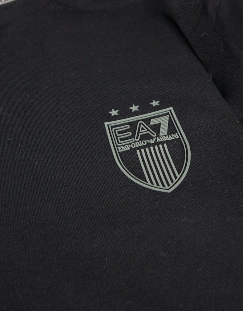 Ea7 Train Soccer M L/s T Shirt Black