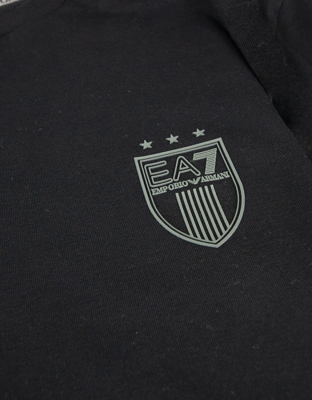 Ea7 Train Soccer M L/s T Shirt Black
