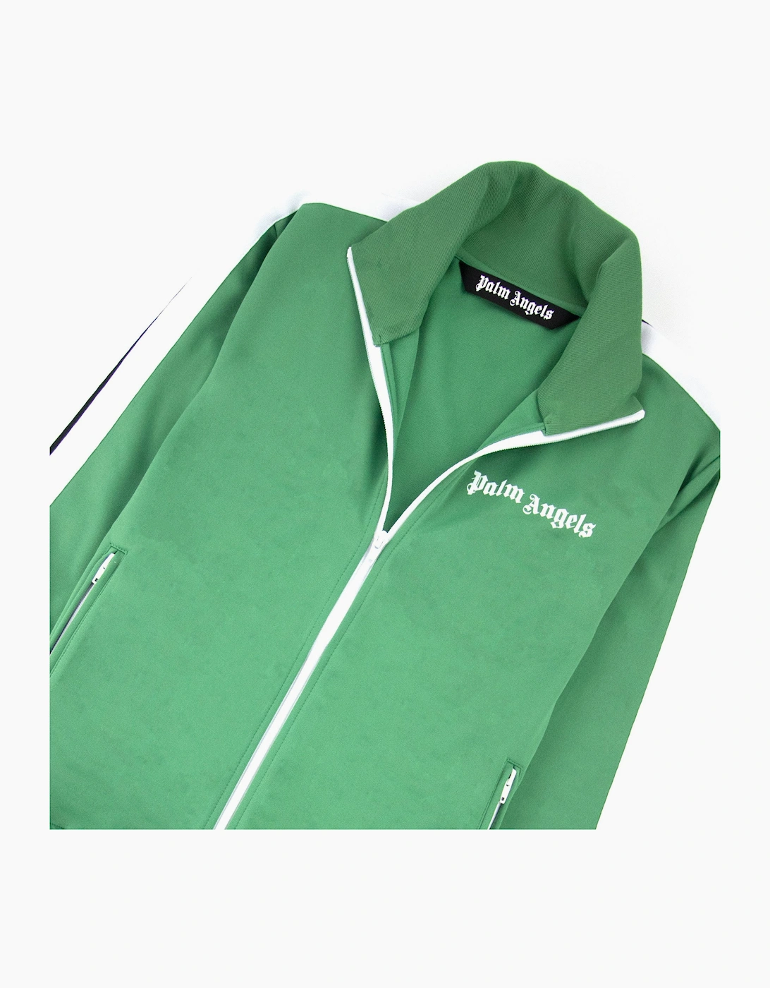 Palm Angels Autumn Blaze Tracksuit Jacket Green White