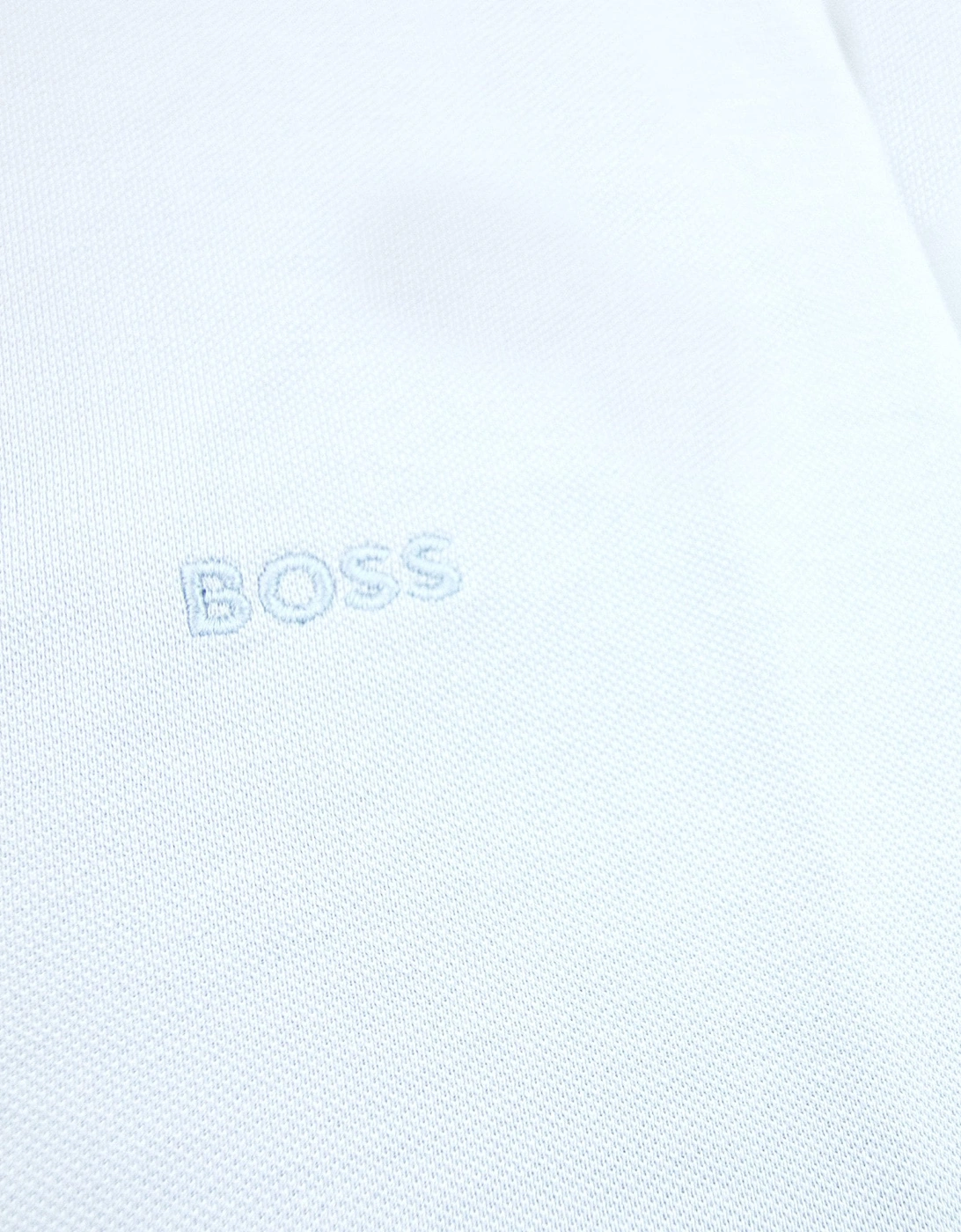 Hugo Boss Pallas Embroidered Logo S/s Polo Light Blue 457
