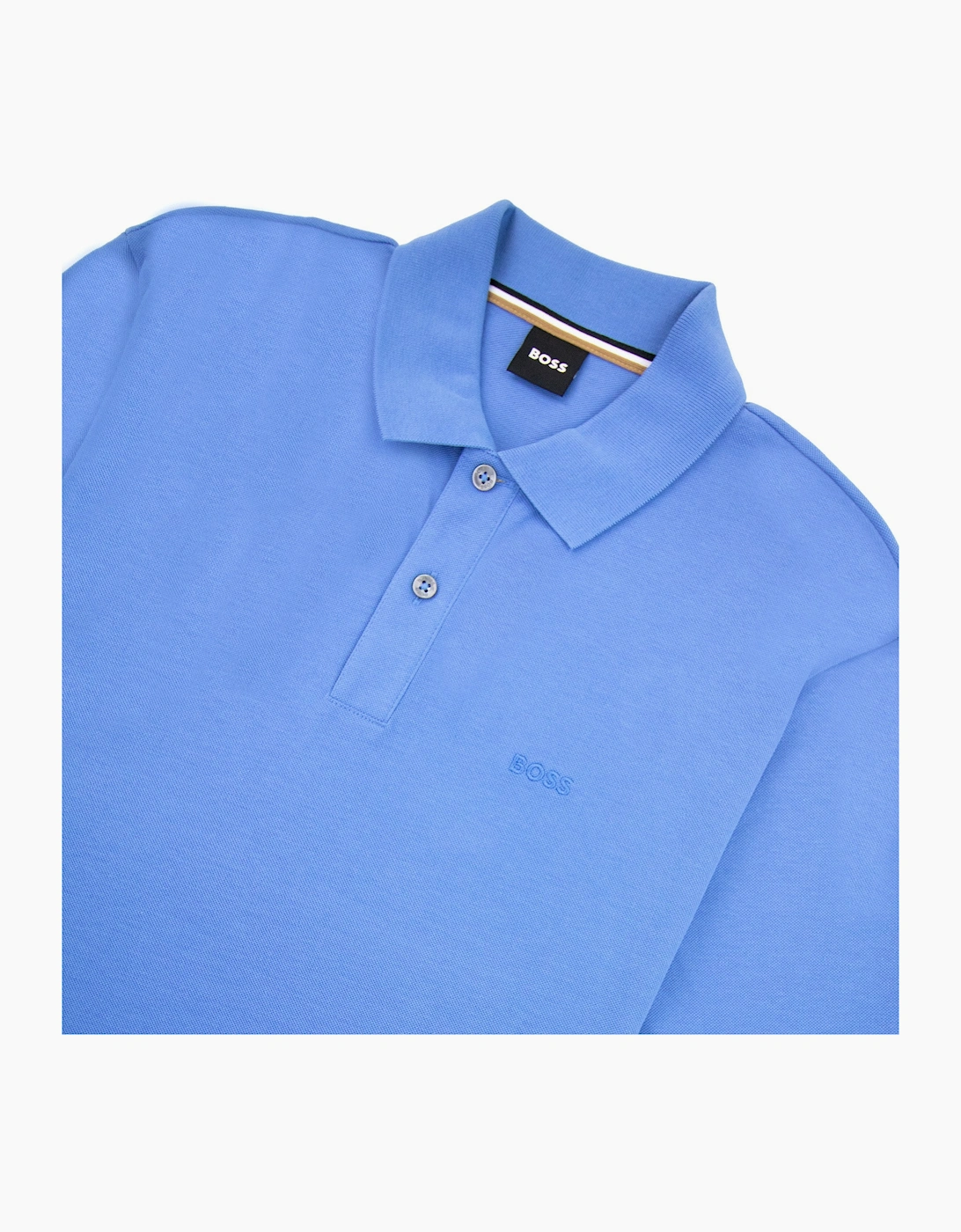 Hugo Boss Pallas Embroidered Logo S/s Polo Blue 420