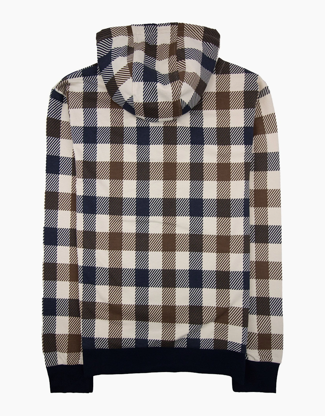 Aquascutum Macro Iconic Hoodie Navy 11