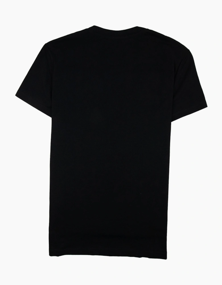 Balmain Wolf Eyes Moon T-Shirt Black