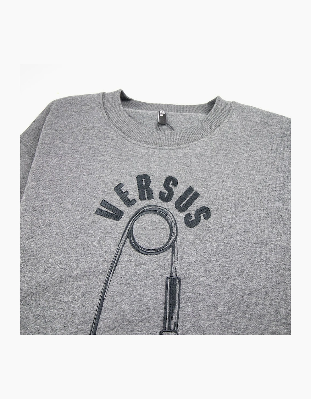 Versace Versus Safety Pin Sweatshirt Grey