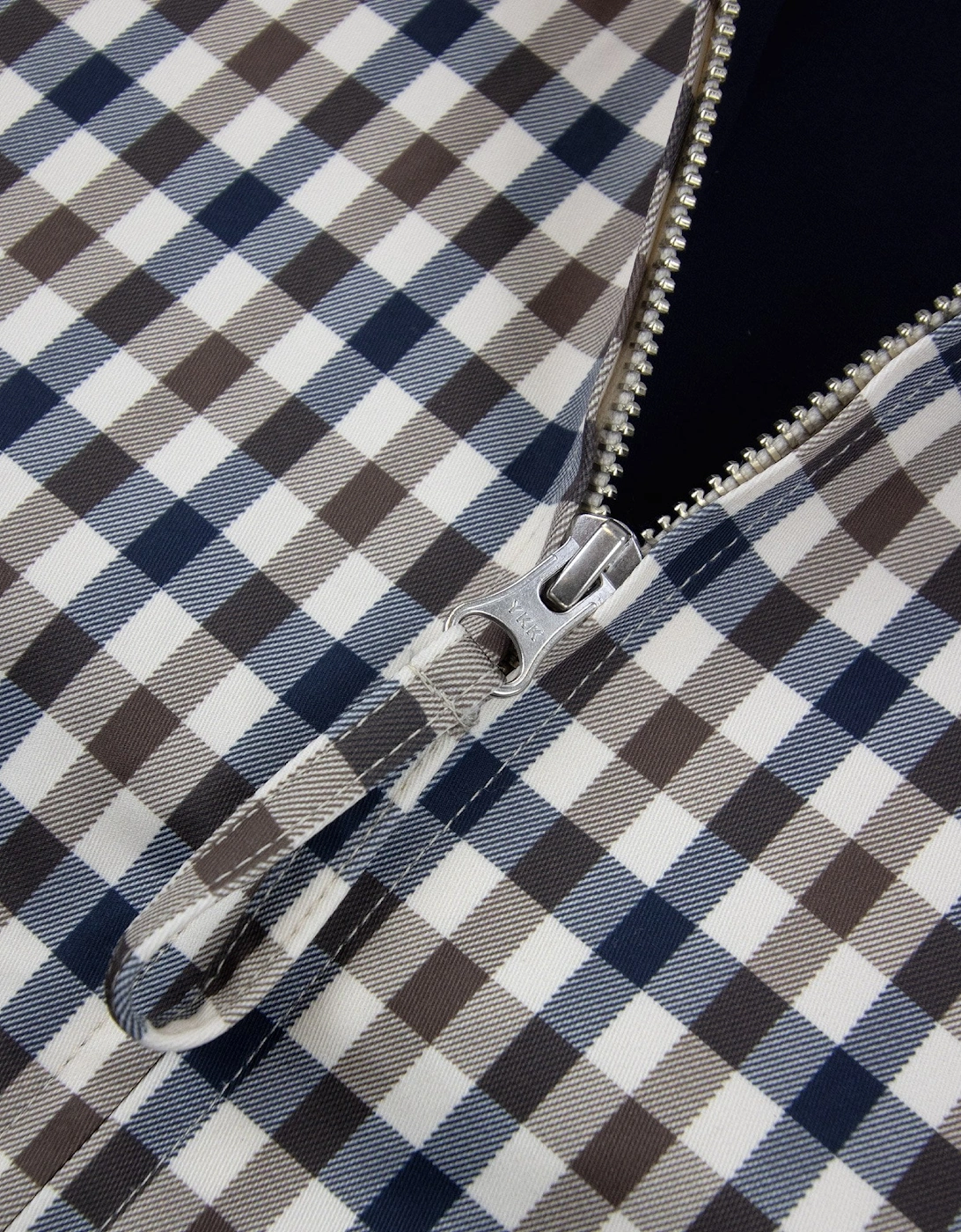 Aquascutum Archival Mid Jacket Club Check 28