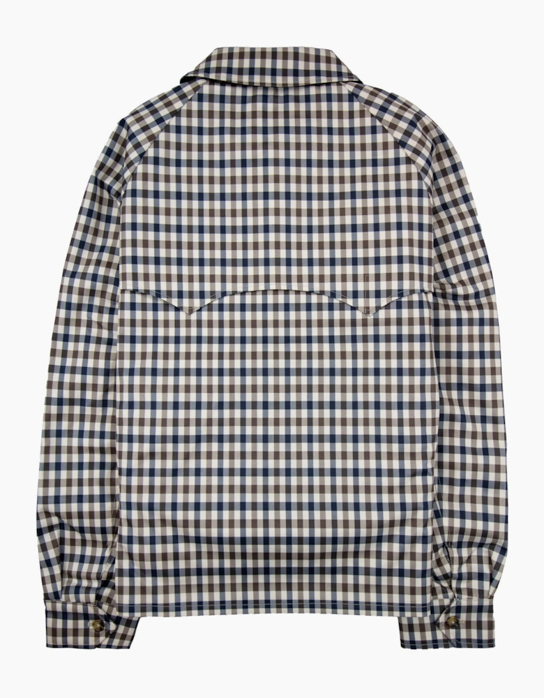 Aquascutum Archival Mid Jacket Club Check 28