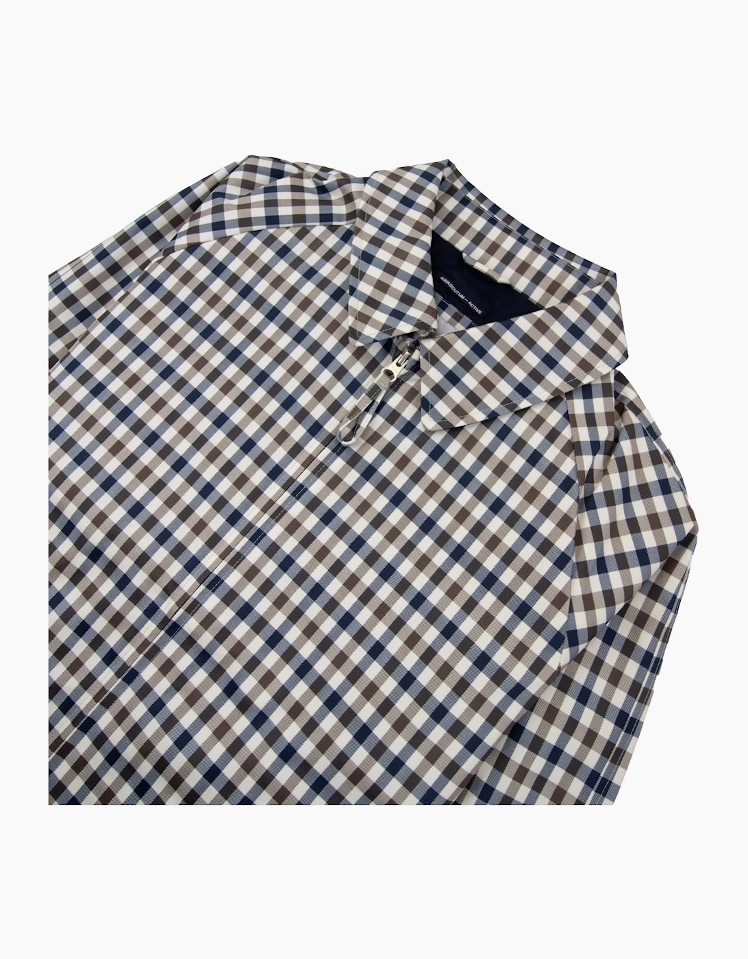 Aquascutum Archival Mid Jacket Club Check 28