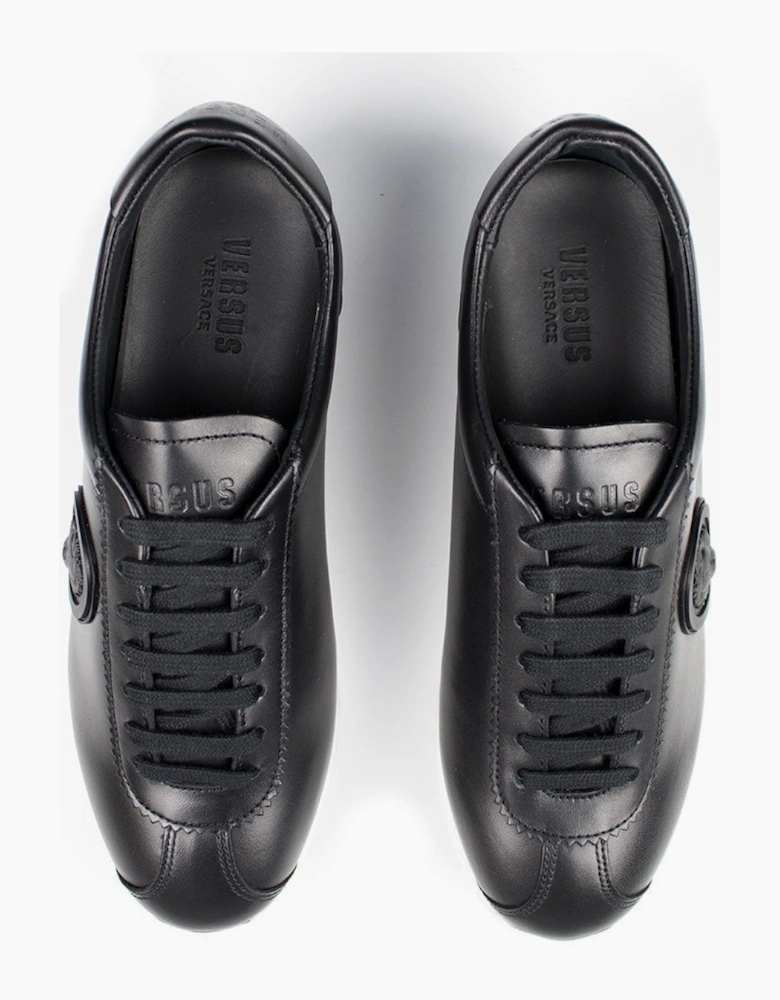 Versace Versus Low Top Lion Sneaker Black