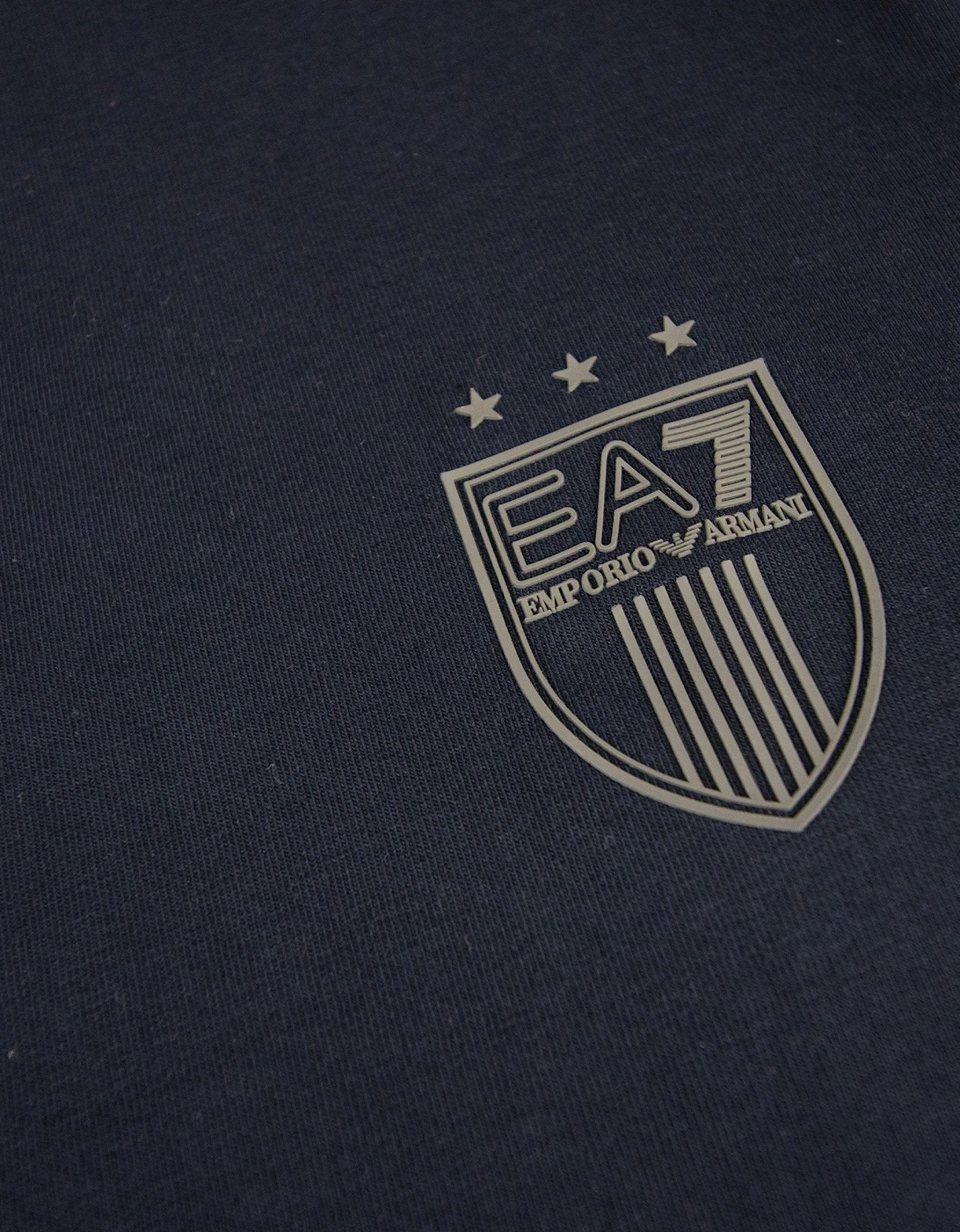 Ea7 Train Soccer M L/s T Shirt Darkslate