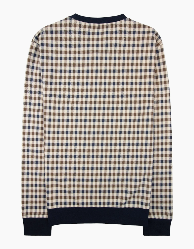 Aquascutum Iconic Crewneck Navy 11