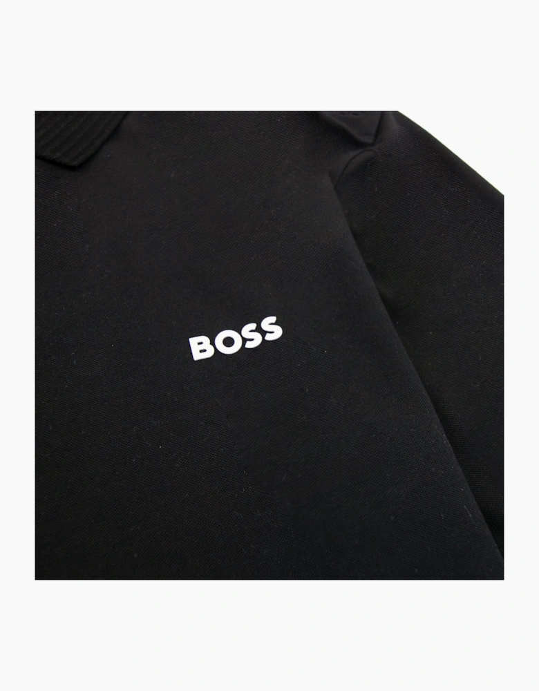 Hugo Boss Paule Insert Logo Polo Shirt Black 001