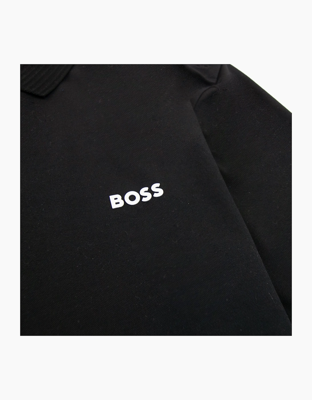 Hugo Boss Paule Insert Logo Polo Shirt Black 001