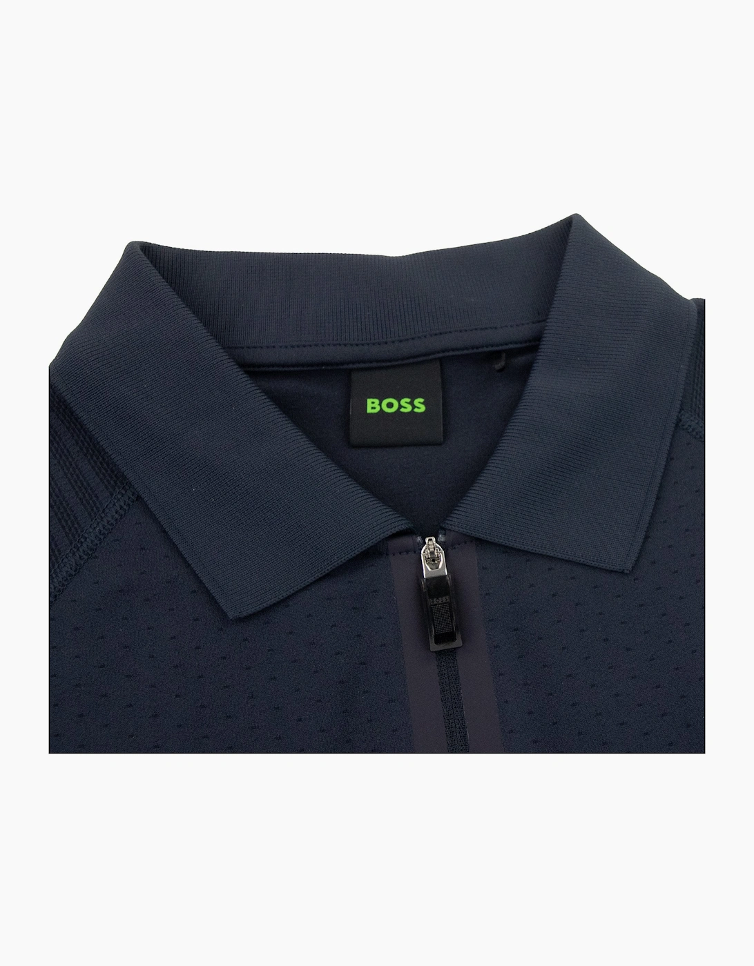 Hugo Boss Phileas Half Zip Ss Polo Navy 402