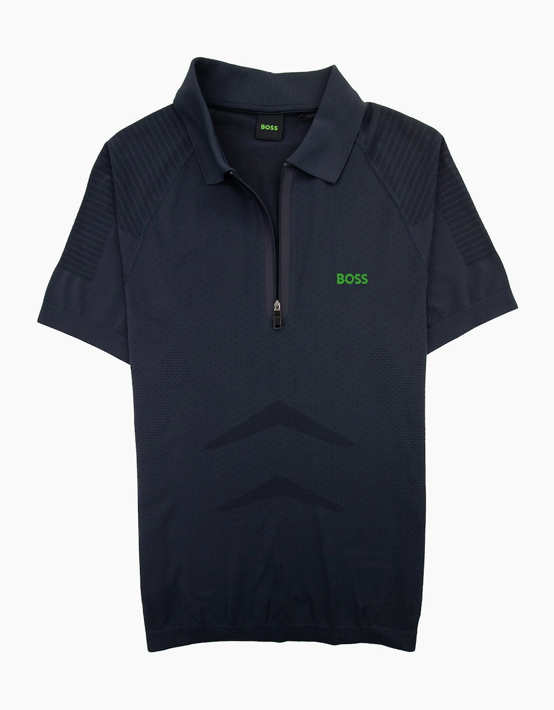 Hugo Boss Phileas Half Zip Ss Polo Navy 402
