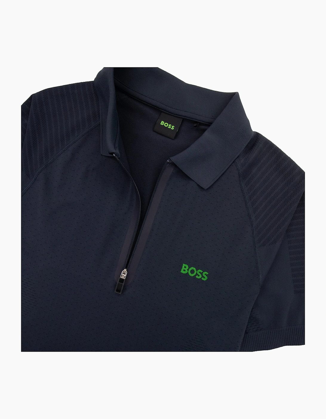 Hugo Boss Phileas Half Zip Ss Polo Navy 402