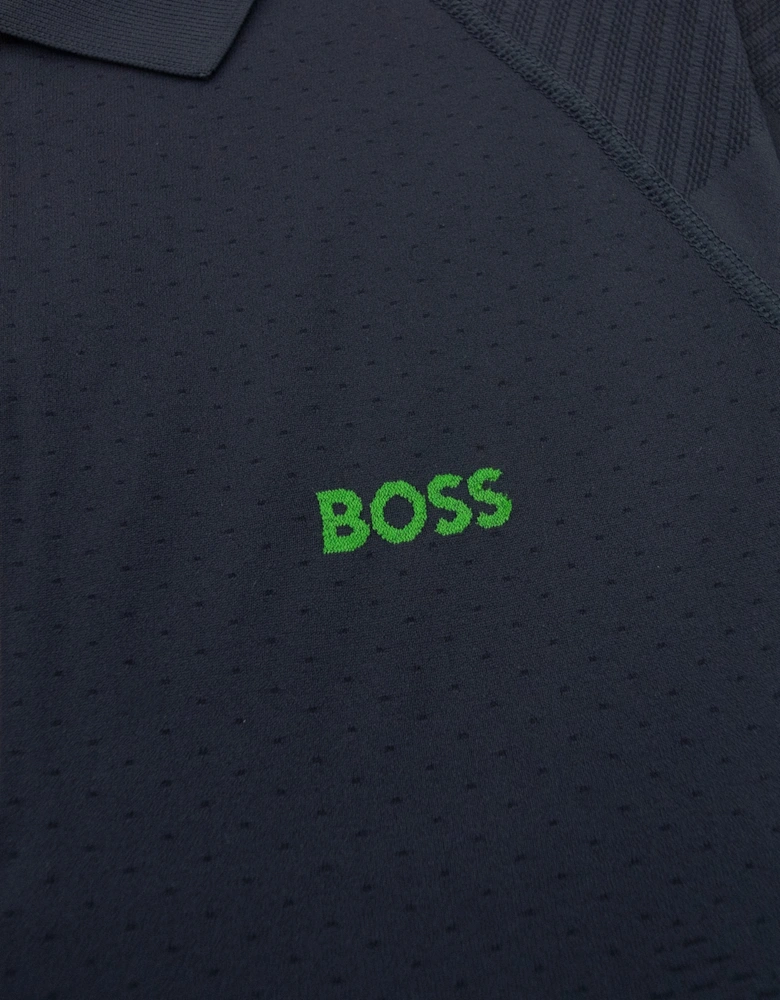 Hugo Boss Phileas Half Zip Ss Polo Navy 402