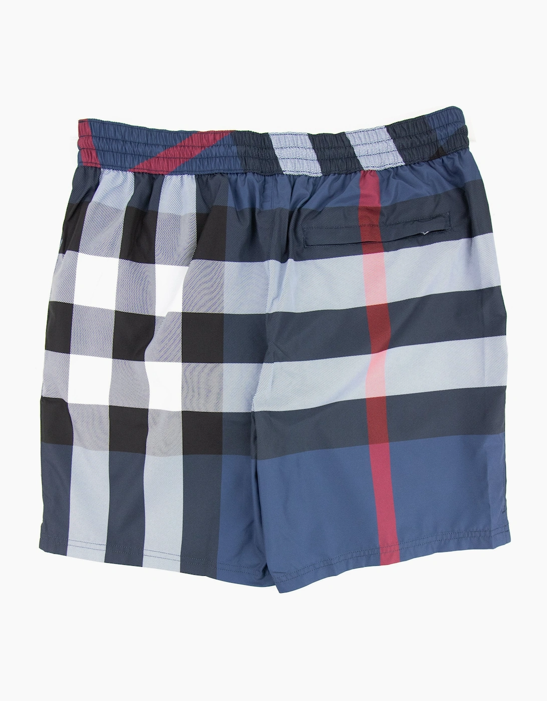 Burberry Guildes Check Shorts Blue